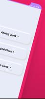 Android 13 Clock Widget capture d'écran 1