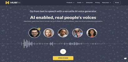 Murf AI Voice Generator Guide الملصق