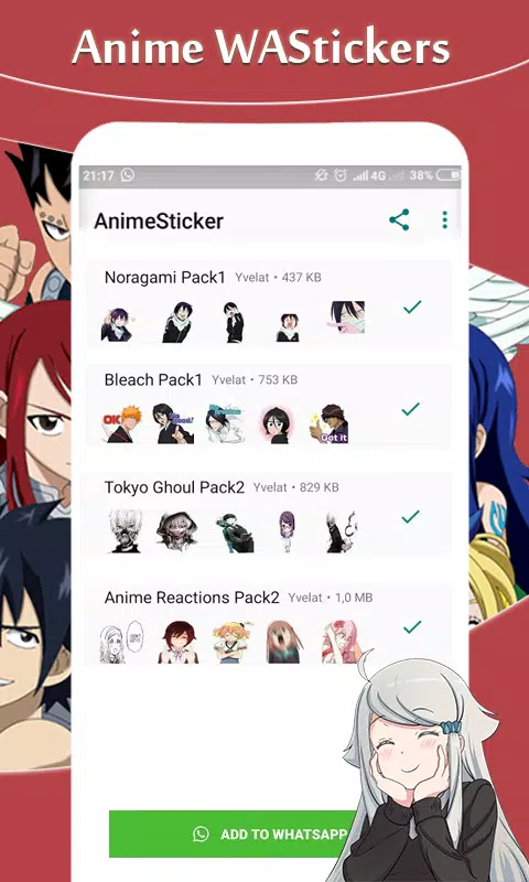 999K Anime Stickers WASticker – Apps no Google Play