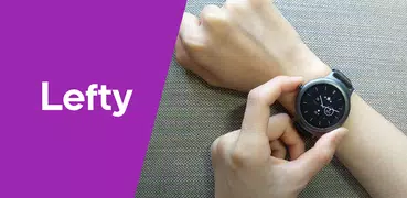 Lefty (UI反轉) - 在右手腕上WearOS智能手錶
