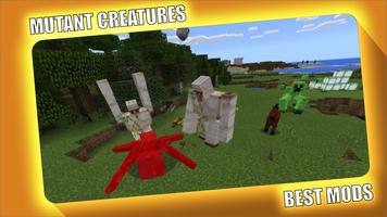 Mutant Creatures Mod for Minecraft PE - MCPE تصوير الشاشة 1