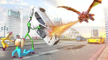 stickman heroes fight games تصوير الشاشة 1