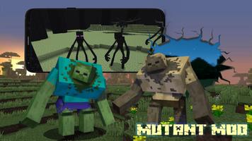 Mutant Addon Minecraft PE ポスター