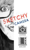 Sketchy Camera Affiche
