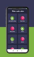 Video Audio Editor: Add Audio, Mute, Silent Video syot layar 1