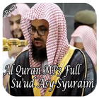 Al Quran MP3 Full Su'ud Asy-Syuraim icône