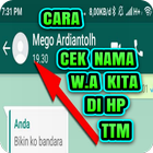 Cara Cek Nama WA Mu diHP Pacar ícone