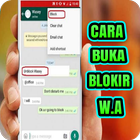 Cara Membuka Blokir WA أيقونة