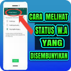 Cara Lihat Status WA Yg Privat simgesi