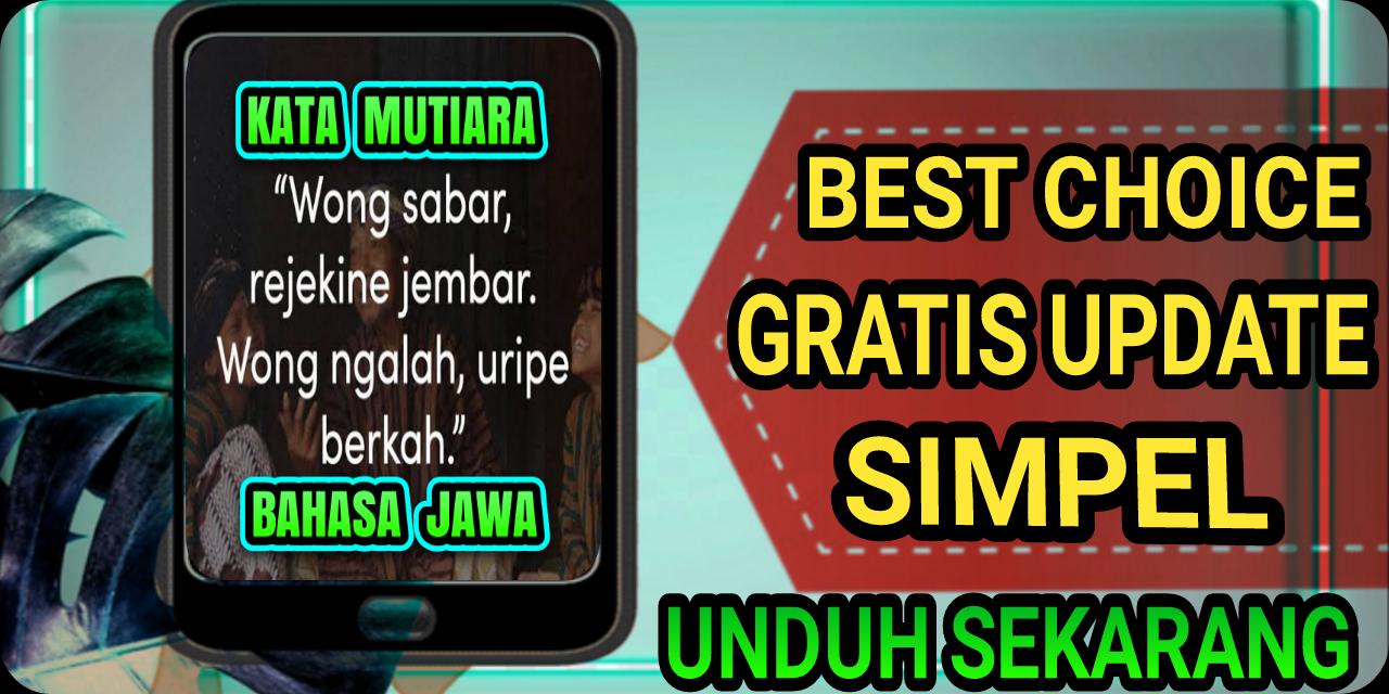 Kata Kata Mutiara Bahasa Jawa Penuh Motivasi Para Android Apk Baixar