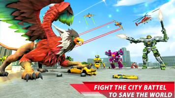 Robot Fighting Games Offline постер