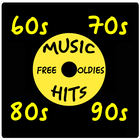 60s 70s 80s 90s 00s music hits Oldies icône