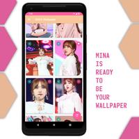 MINA TWICE - KPOP Wallpaper HD syot layar 2