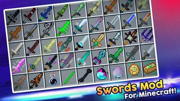 Swords Mod & Weapons Minecraft poster