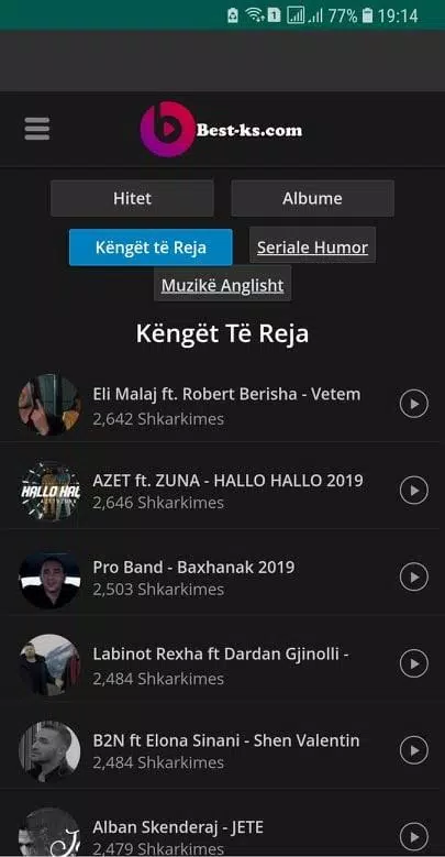 Muzik Shqip (Best-ks.com) APK for Android Download