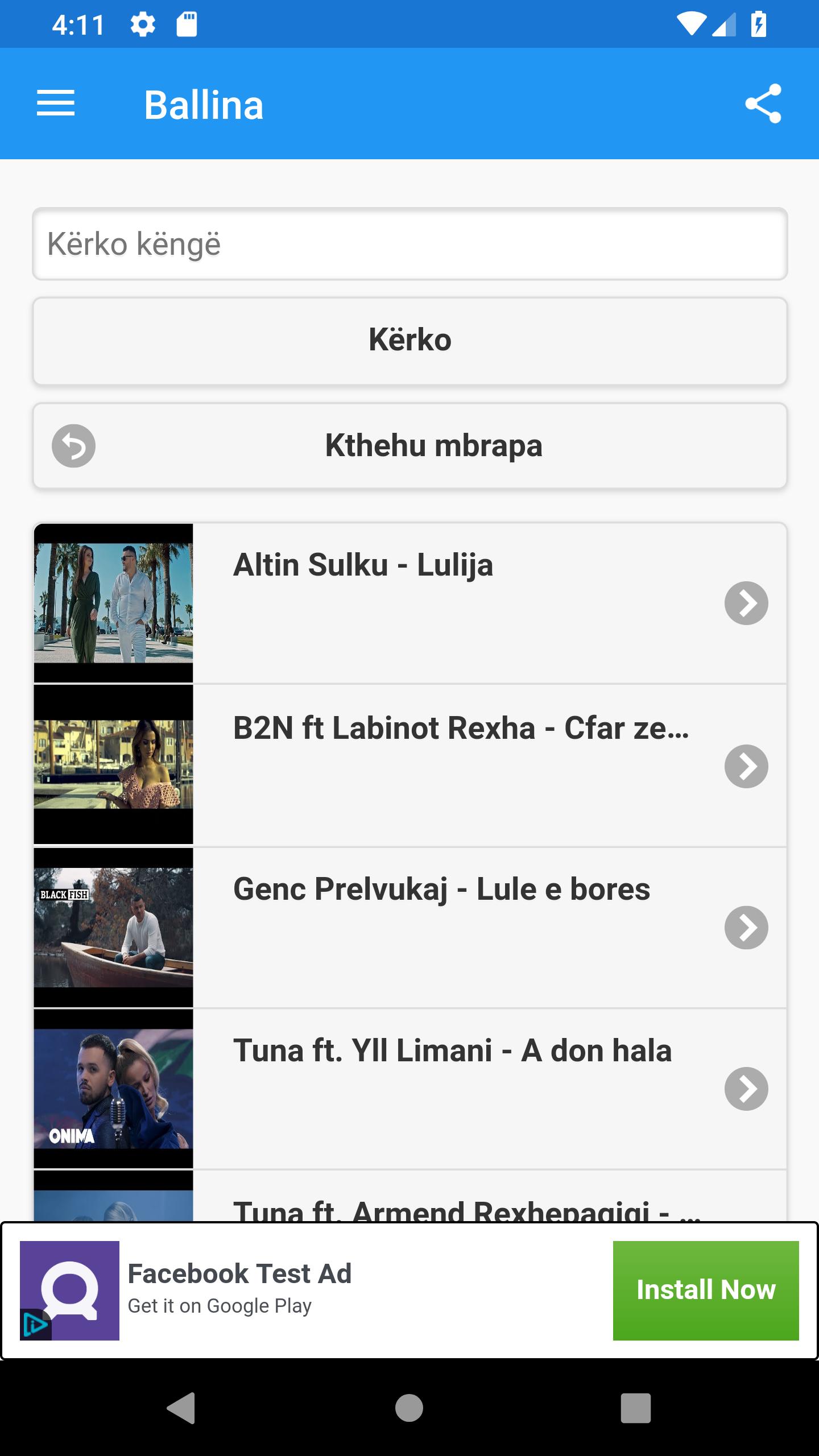MUZIK SHQIP SCARICARE