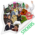 😂👌 Meme Sticker Packs for WhatsApp icône