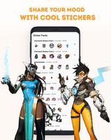 🥇 OverSticker Packs for WhatsApp poster