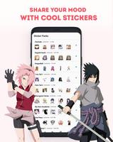 🌟 Anime Sticker Packs for WhatsApp 🔥 Affiche