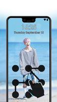 Jimin Pattern Lock Screen captura de pantalla 1