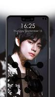 Kim Taehyung Lock Screen capture d'écran 3