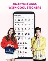 ❤️ K-Pop Sticker Packs for WhatsApp plakat