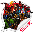 🔥 Super Hero Sticker Packs for WhatsApp 💪 icône