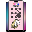 Unicorn Pattern Lock Screen