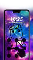 Unicorn Pattern Lock Screen capture d'écran 3