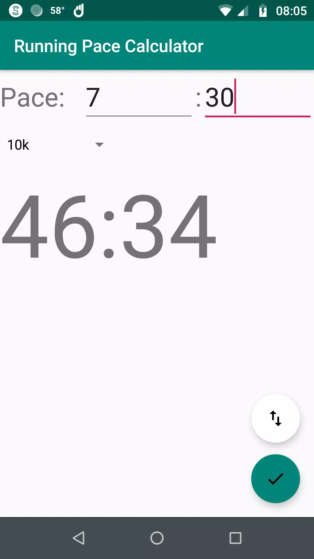 Running calculator APK for Android Download