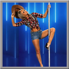 Cowgirl Pole Dance Live Wallpa ikon
