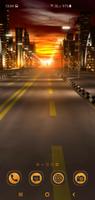 Night City Driving Live Wallpa الملصق