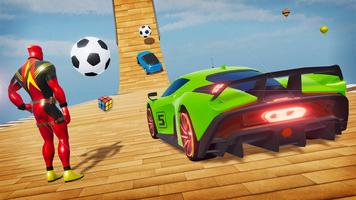 Mega Rampe Voiture Jumping 3D Affiche