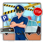 Офицер полиции: гаишник 3d иконка