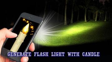 Candle FlashLight Affiche