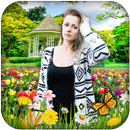 Garden photo frame editor aplikacja