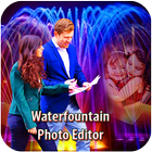 Water Fountain Photo Frame آئیکن