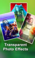 Transparent photo frames poster