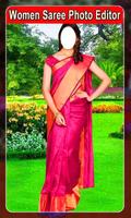 Women Saree Photo Suit  girls poster