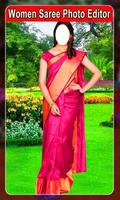 Women Saree Photo Suit  girls Poster