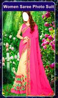 Women Saree Photo Suit  girls imagem de tela 2