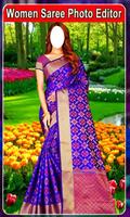 Women Saree Photo Suit  girls Ekran Görüntüsü 1