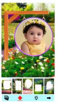 Garden photo frame / editor poster