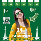 Pak Flag Selfie Photo Editor - 14 Aug DP Maker biểu tượng