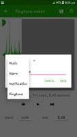 Ringtone Maker - Mp3 Editor and Mp3 Cutter تصوير الشاشة 2