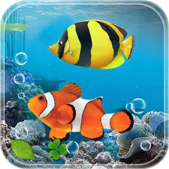 acuario pescado vivir papel pi