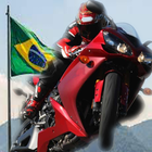 Moto Grau Brasil ícone