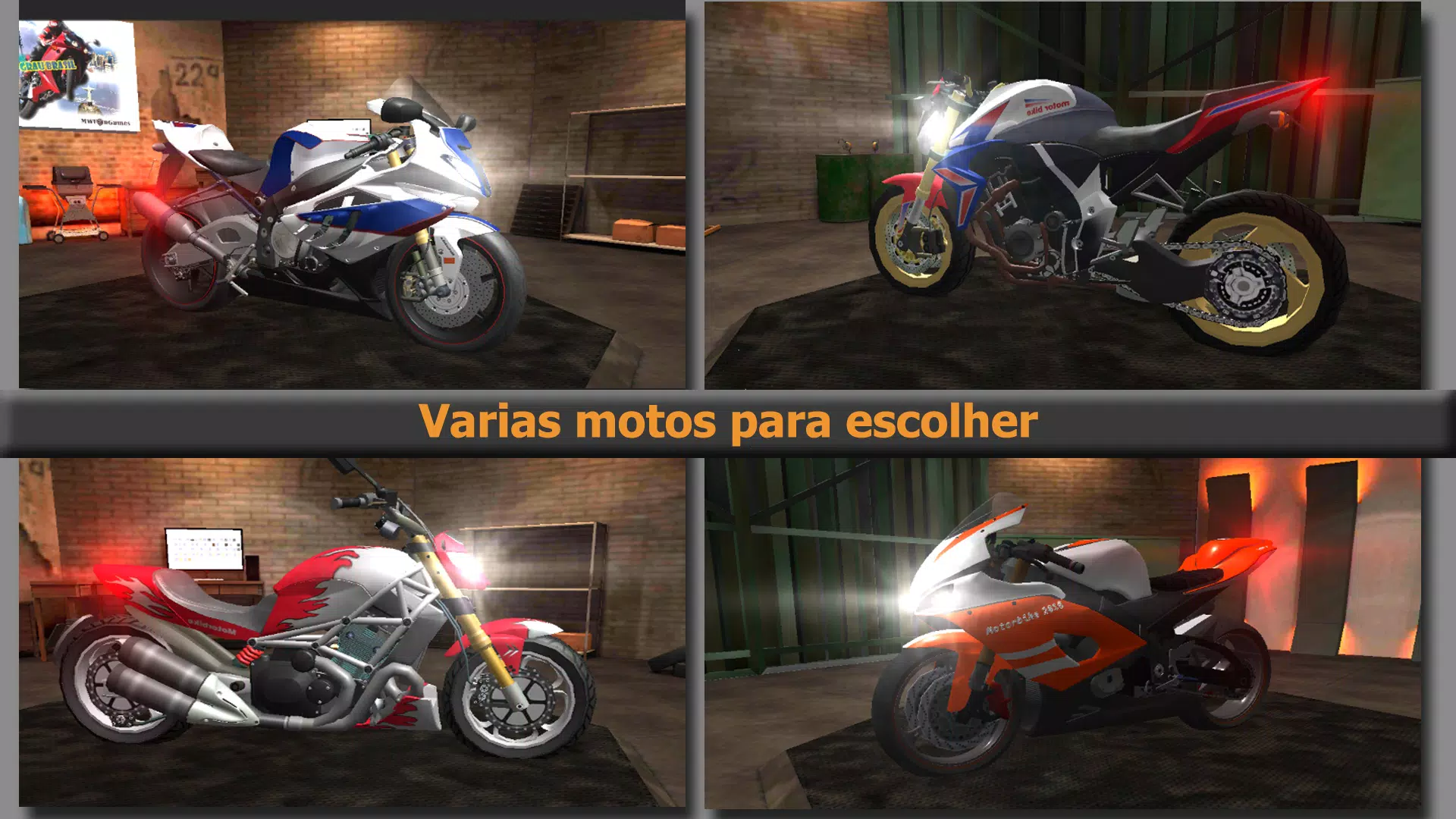 Jogo de motos para celular parte 3 grau brasil