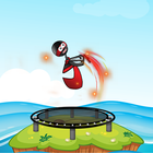 Crazy Stickman Jump and Flip icon