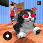 虚拟猫模拟器 - 开放世界小猫游戏 图标